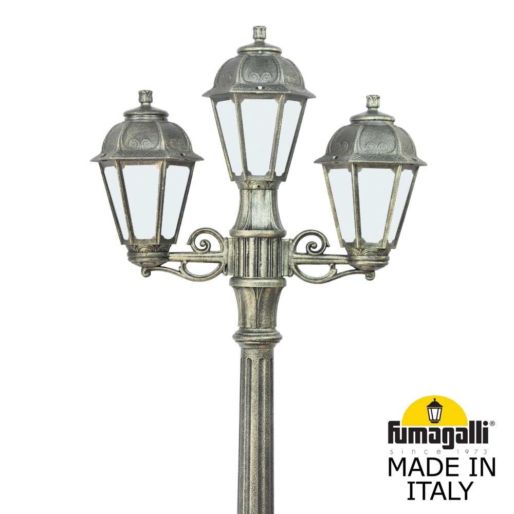 Садово-парковый светильник Fumagalli GIGI BISSO/SABA 2+1 K22.156.S21.BYE27