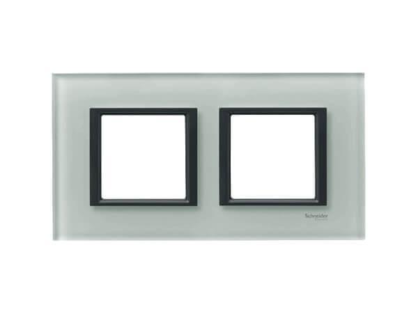 Рамка 2-постовая Schneider Electric Unica Class MGU68.004.7C3