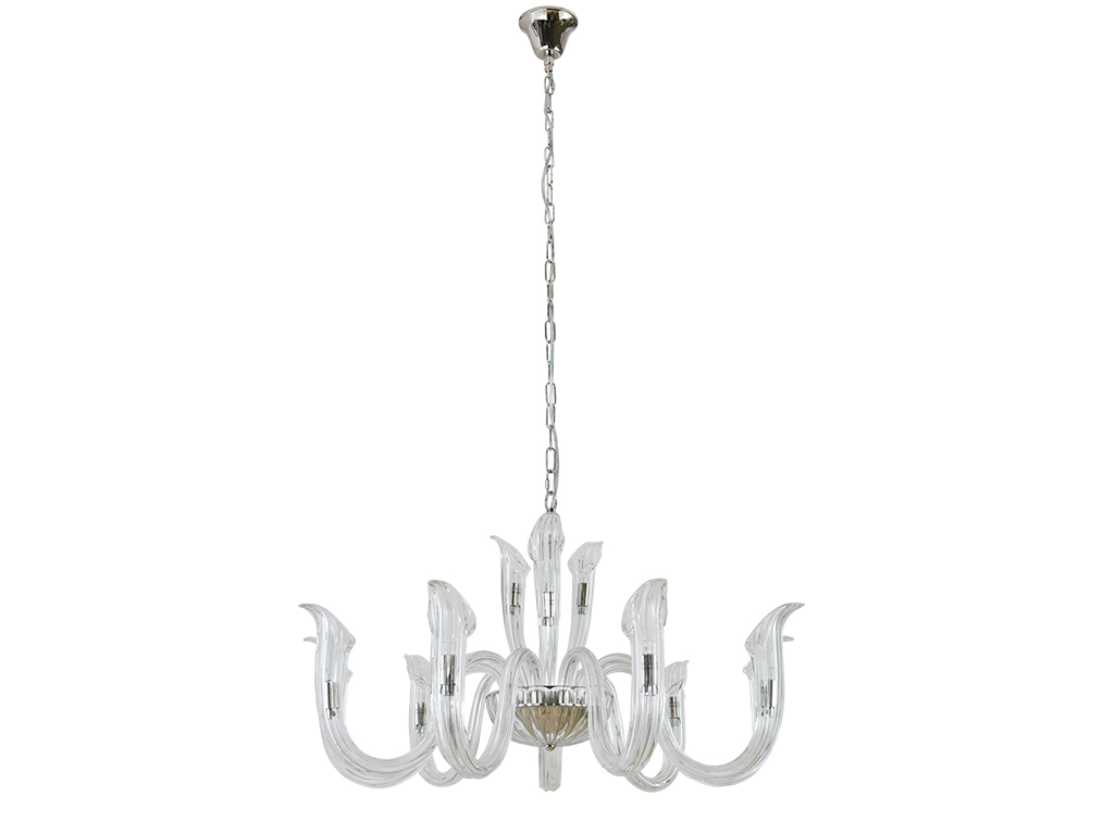 Подвесная люстра Newport Lilia 3653+9/С nickel М0070746