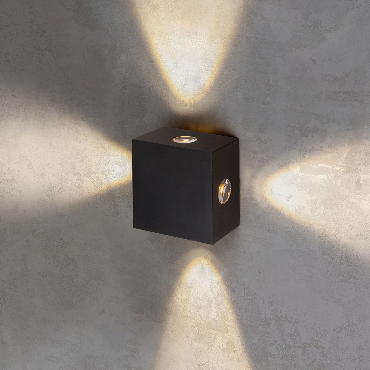 Уличный настенный светодиодный светильник Elektrostandard 1601 Techno LED Kvatra 4690389116414