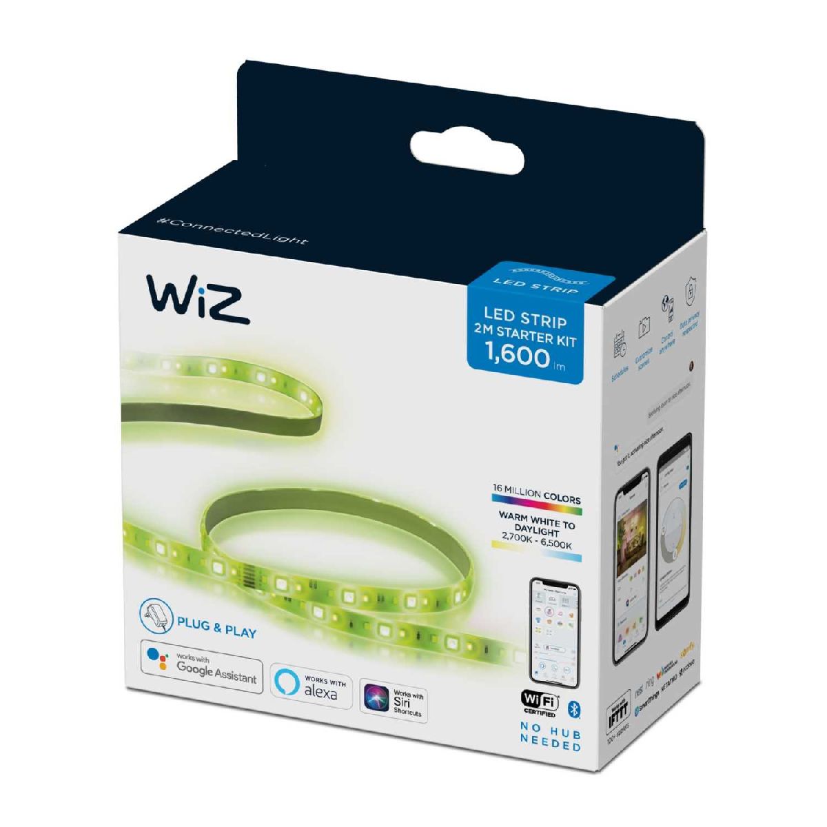 Умная светодиодная лента Wiz Wi-Fi LED 2700/6500K 2м 929002524801