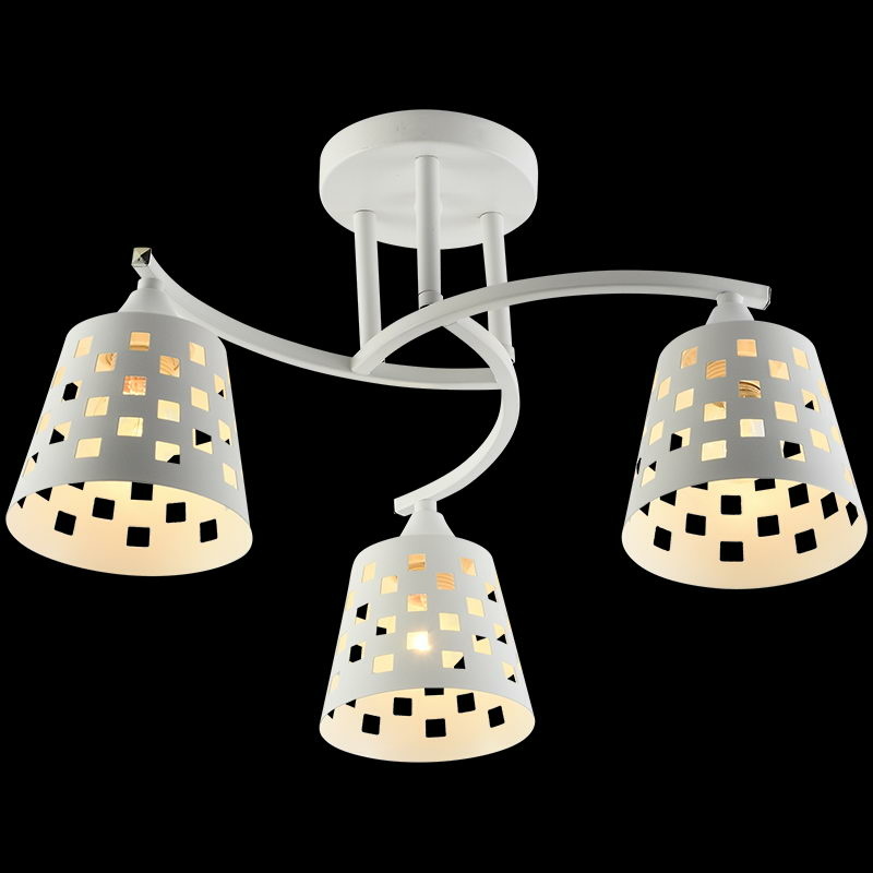 Люстра на штанге Reluce 01384-0.3-03 WH+CR