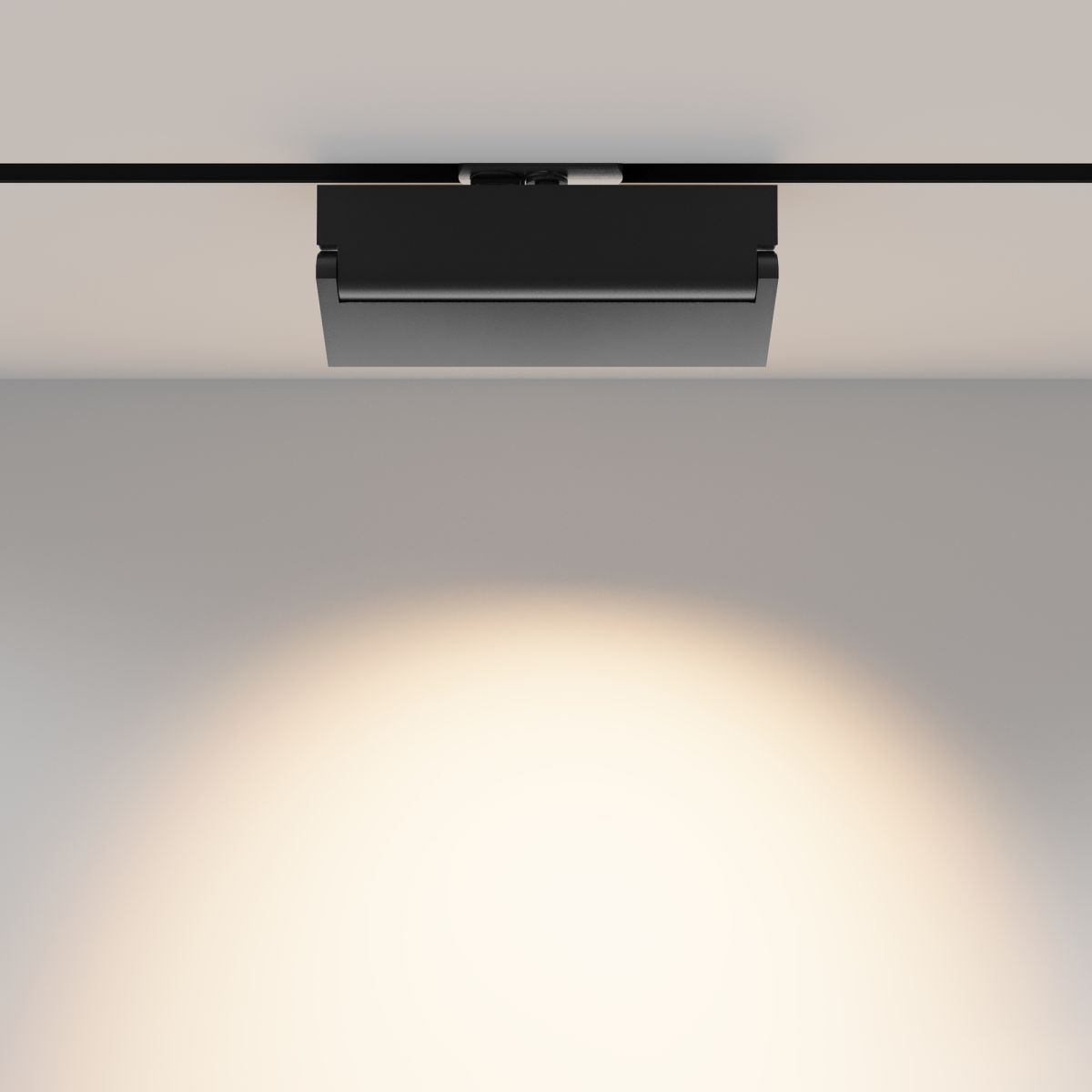 Трековый однофазный светильник Maytoni Basis Rot TR223-1-12WCCT-W-B