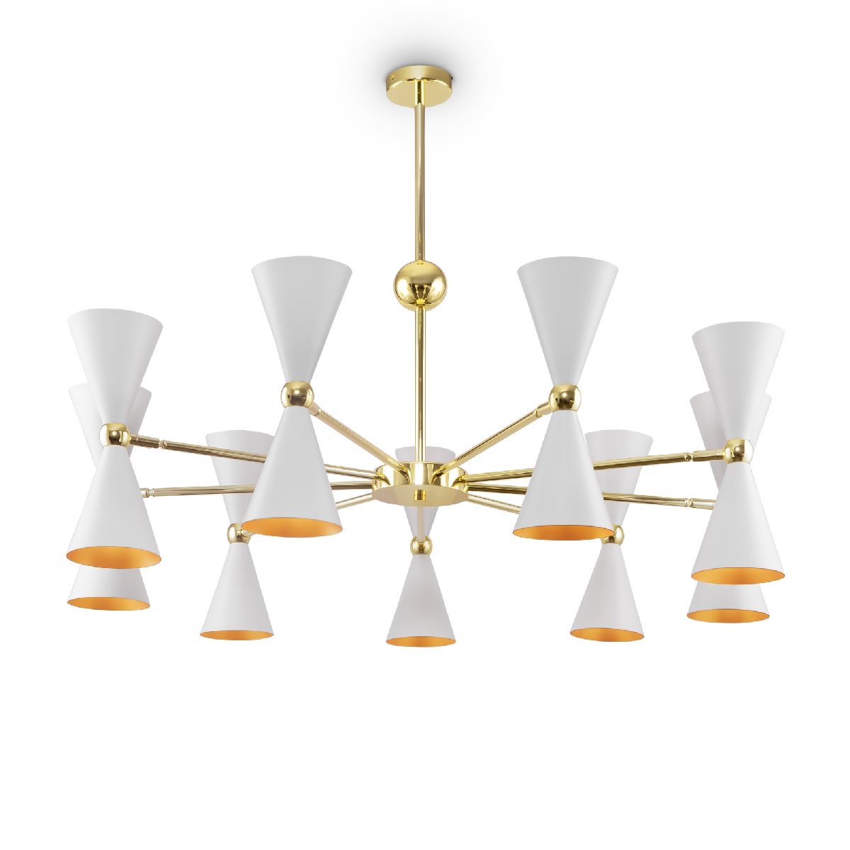 Подвесная люстра второго света Maytoni Vesper MOD108PL-18WG