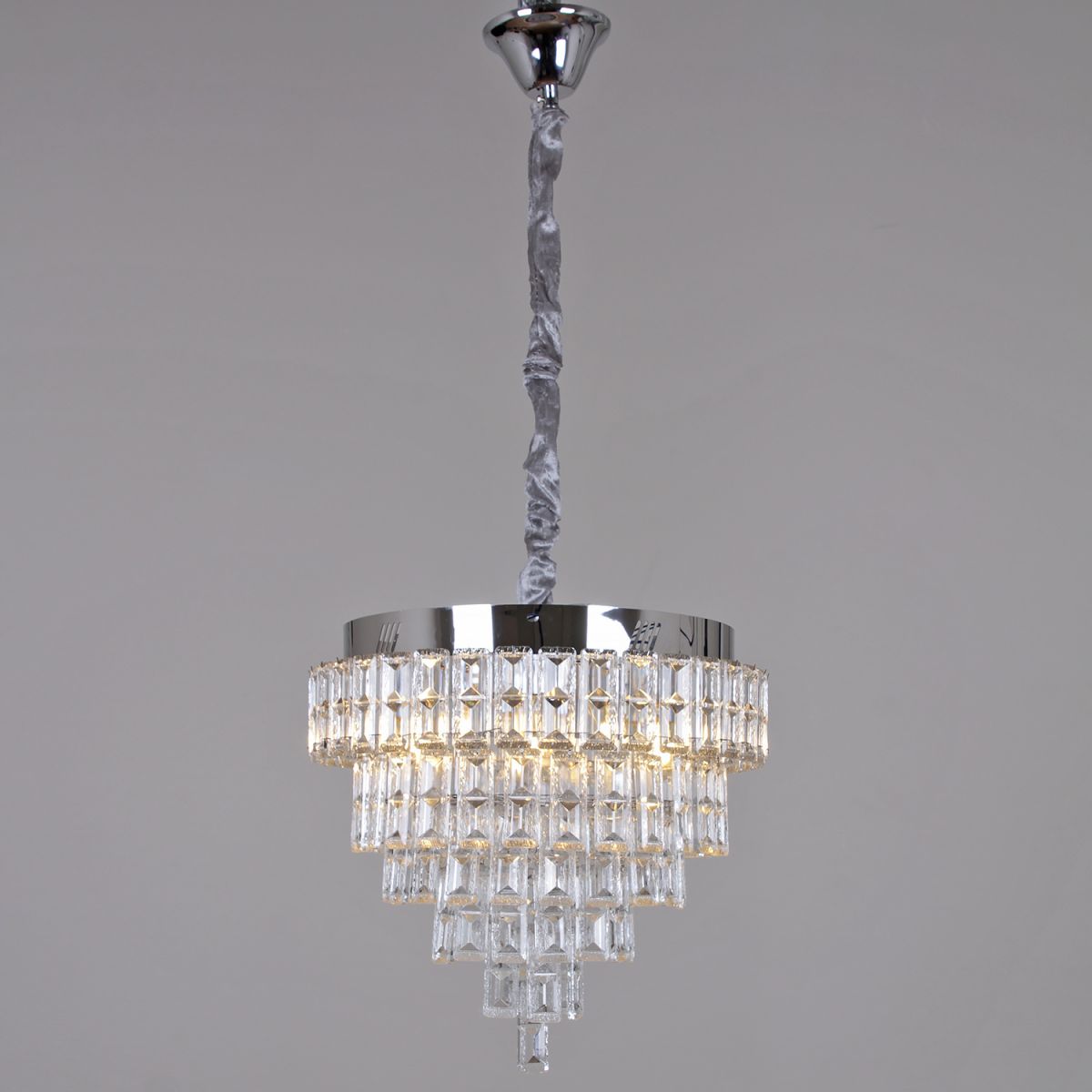 Подвесной светильник на натяжной потолок Reluce 08110-0.4-400 MX CH