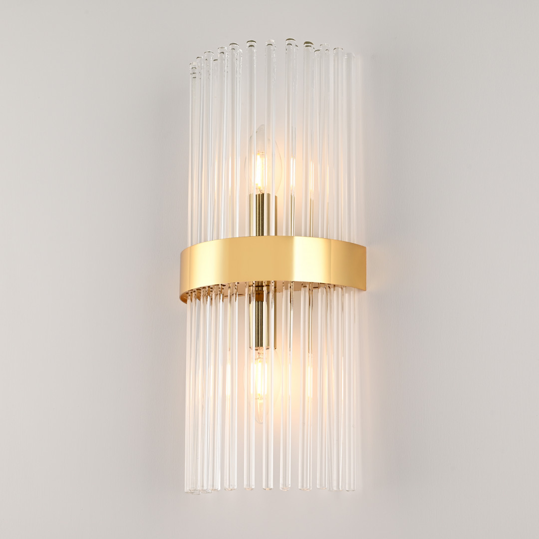 Настенный светильник Arte Milano Torcia 430122.180.2.E14.B1 GD