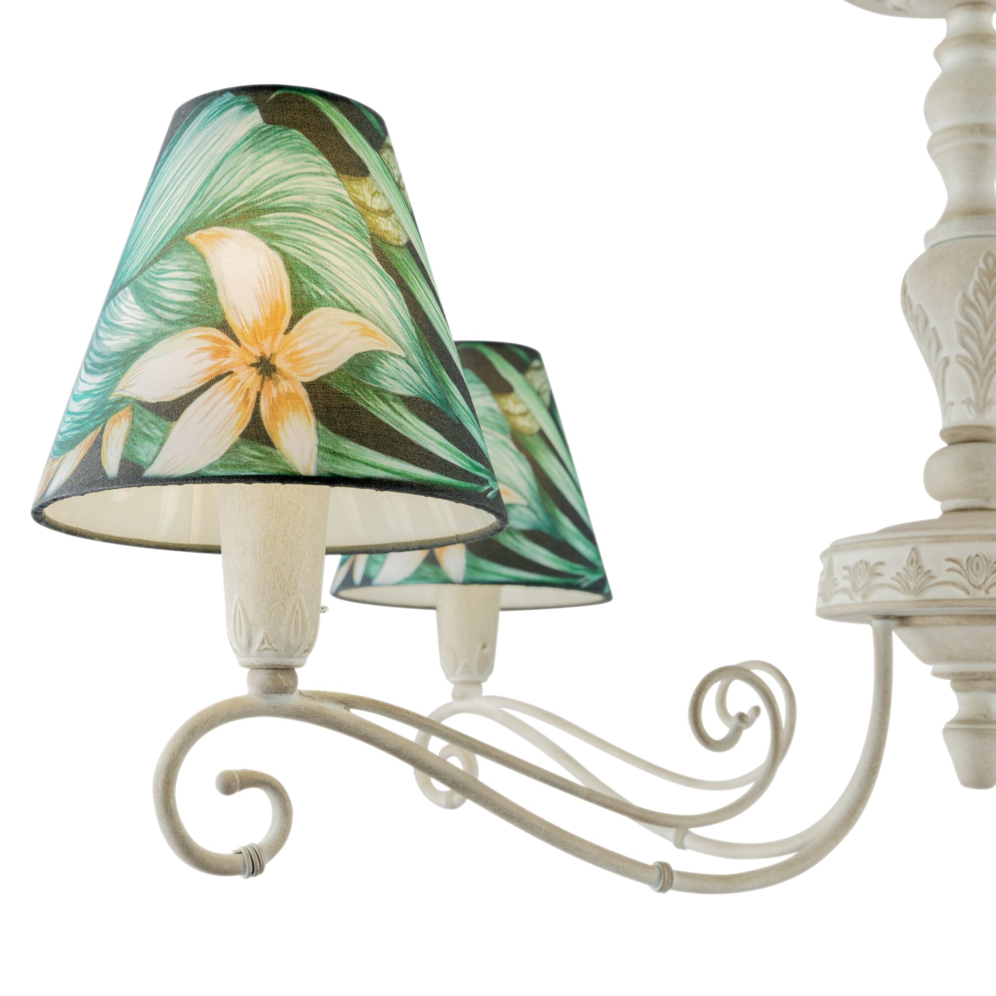 Подвесная люстра прованс Maytoni Provence 12 E4-05-G-LMP-O-12