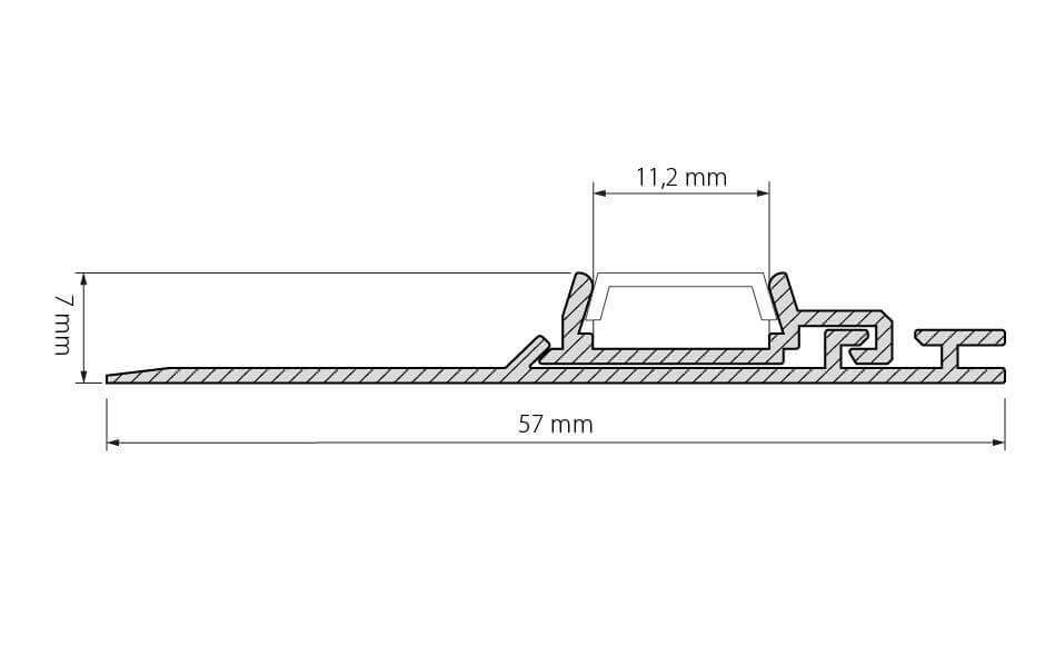 Профиль Arlight PAK-FLAT-2000 021719