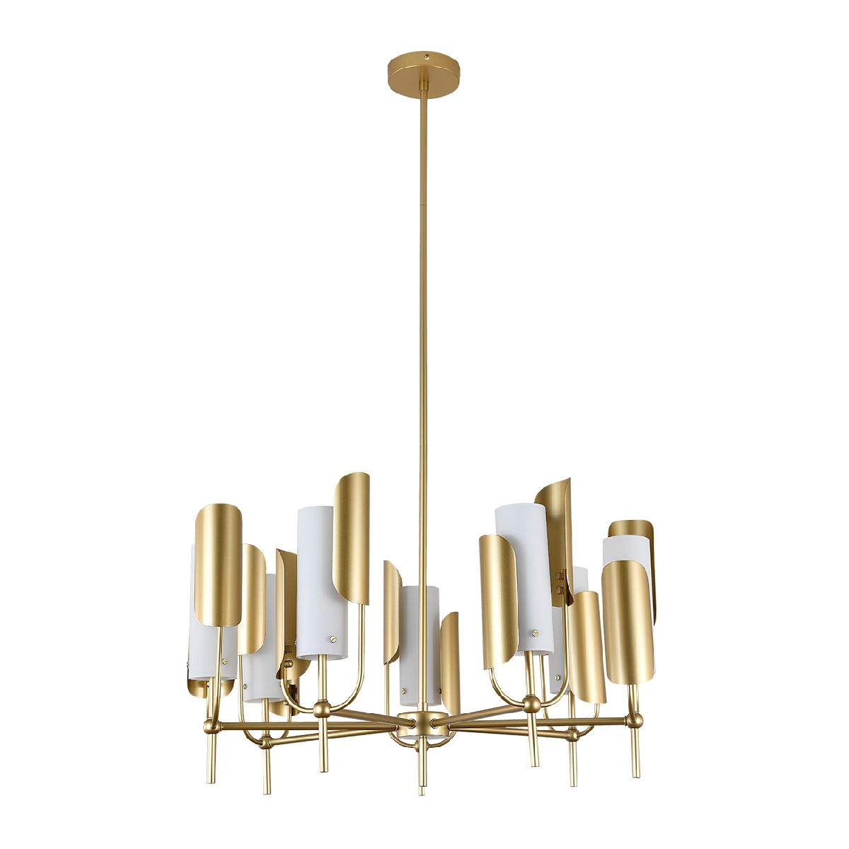 Люстра на штанге Indigo Impero 11048/7R Gold V000503