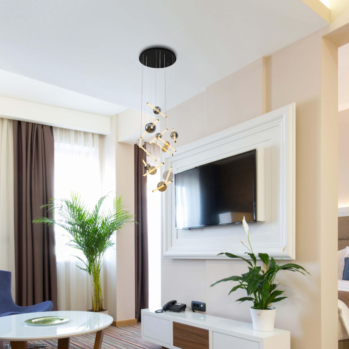 Каскадная люстра Alfa Light F1824-07