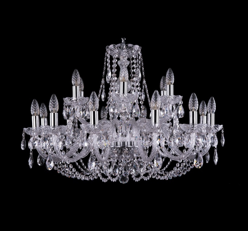 Подвесная люстра Bohemia Ivele 1406/12+6/300/Ni