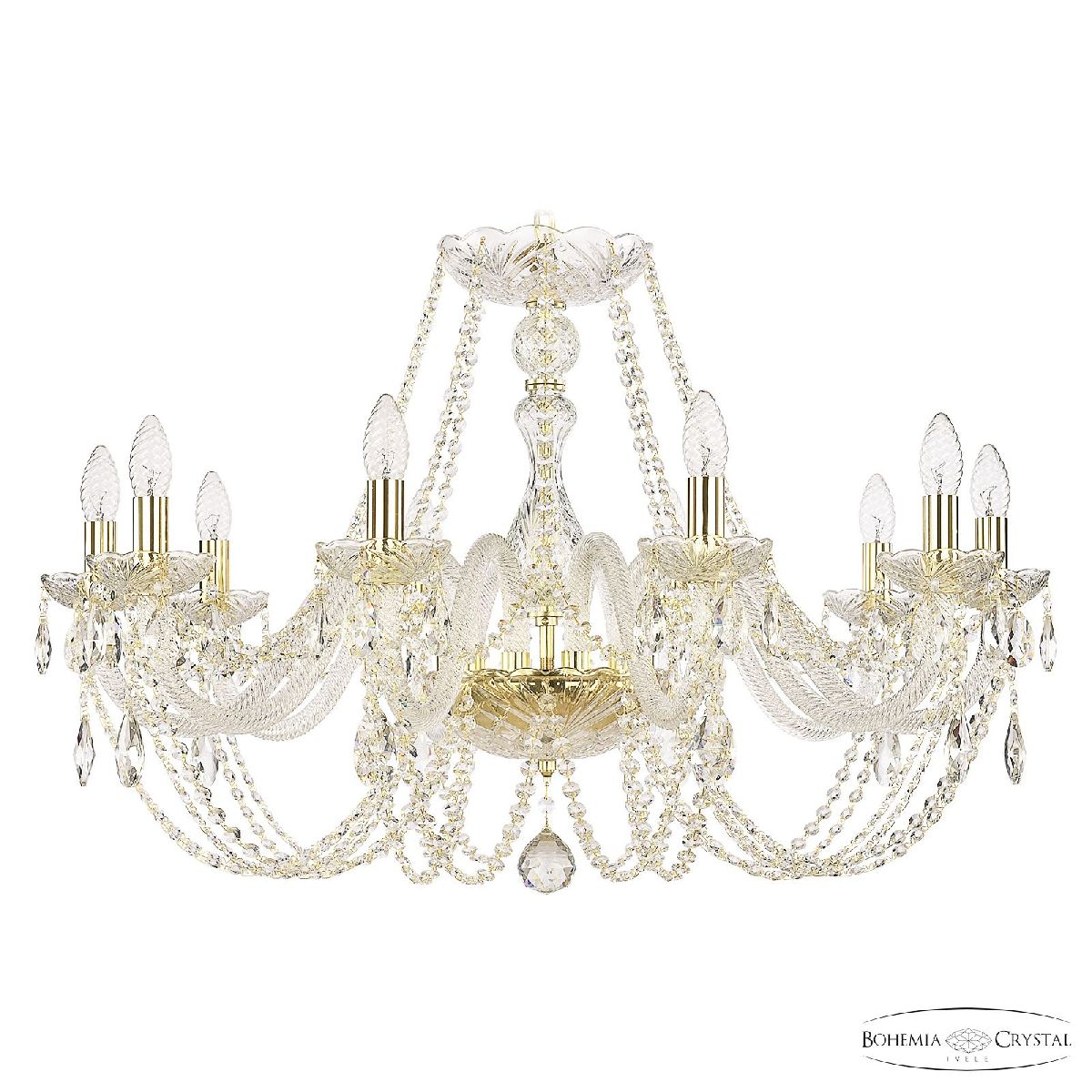 Подвесная люстра Bohemia Ivele Crystal 101/10/300 G