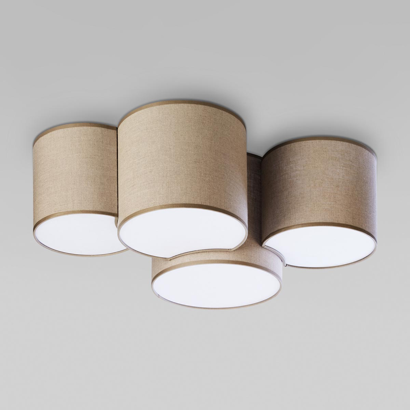 Потолочная люстра TK Lighting 6592 Mona Nature