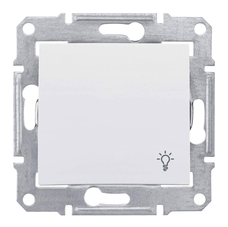 Выключатель кнопочный Свет Schneider Electric Sedna 10A 250V SDN0900121