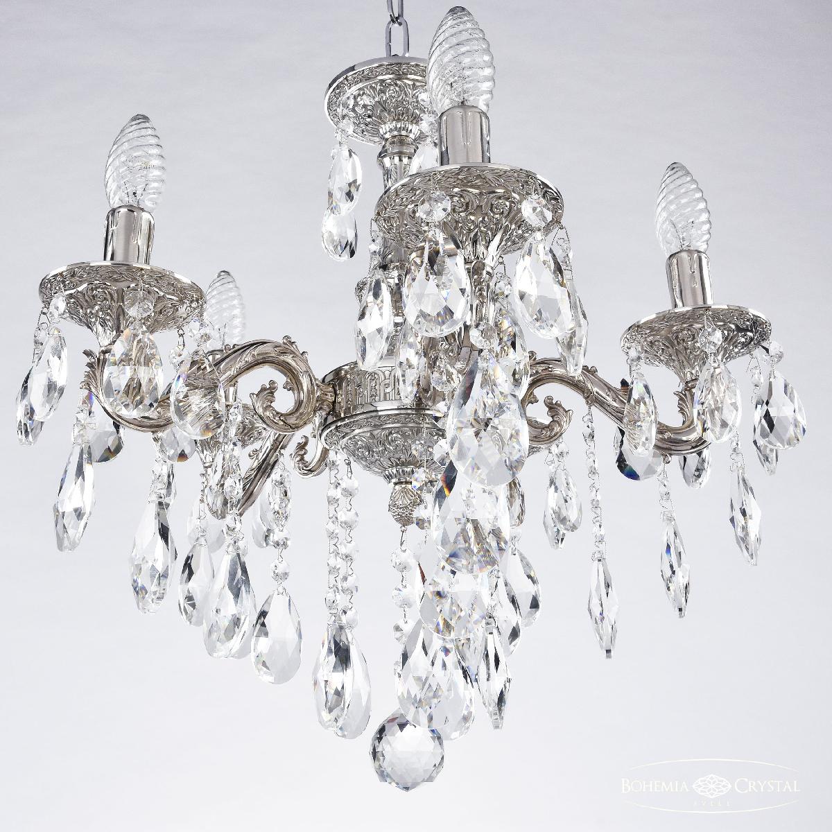 Подвесная люстра Bohemia Ivele Crystal Florence 71102/5/125 B Ni