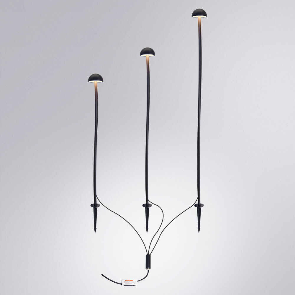 Ландшафтный светильник Arte Lamp Motus A1081PA-3BK