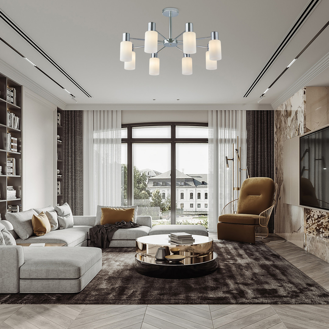 Потолочная люстра Arte Milano Napoli 335354/8 CR