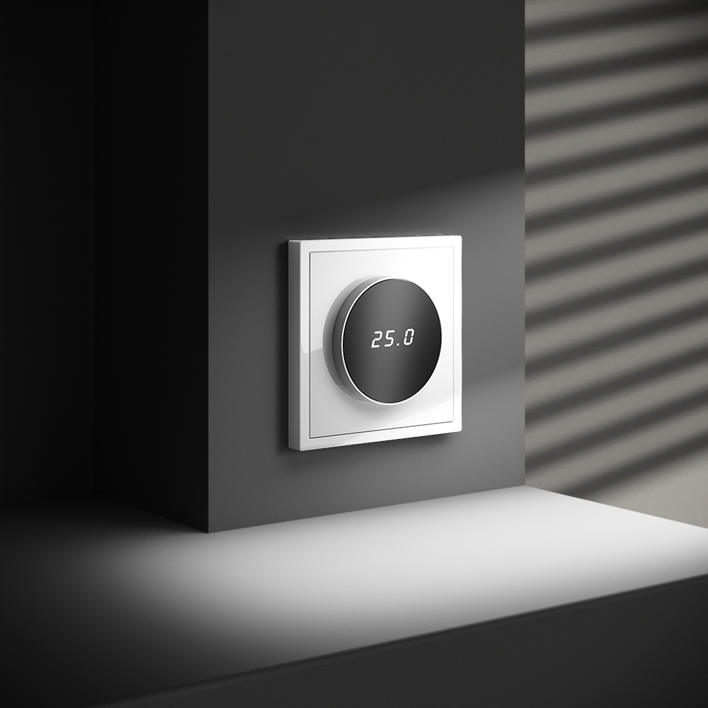 Терморегулятор Voltum S70 VLS070101 (белый глянцевый)