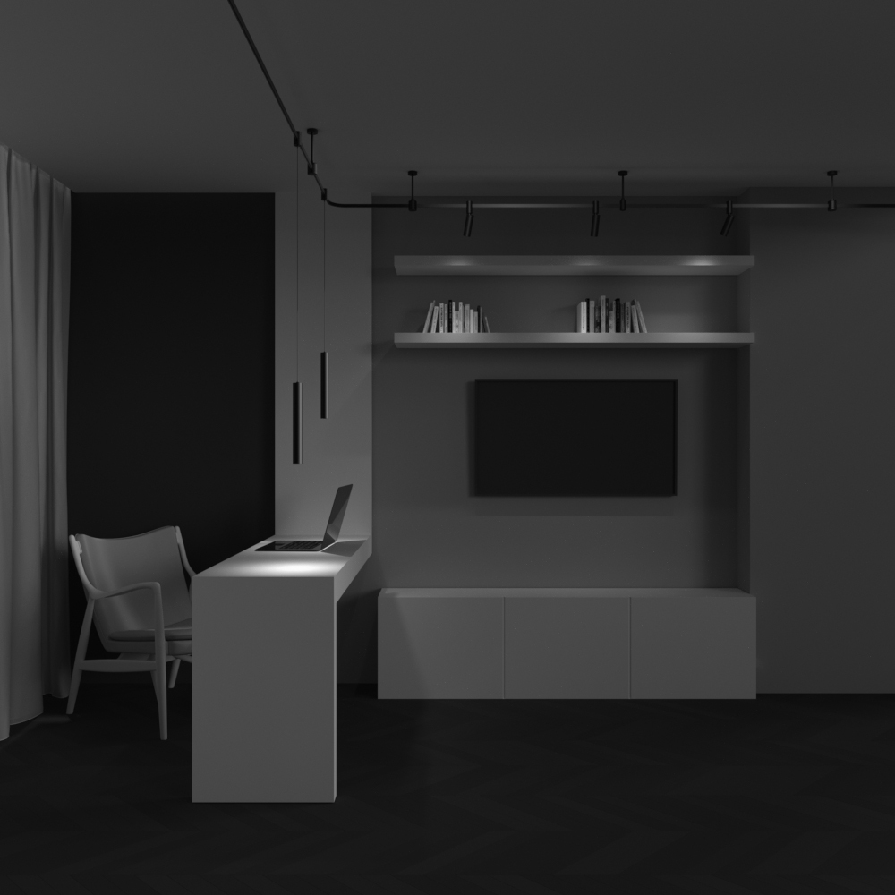 Трековый магнитный светильник Maytoni Focus LED TR155-1-5W4K-B