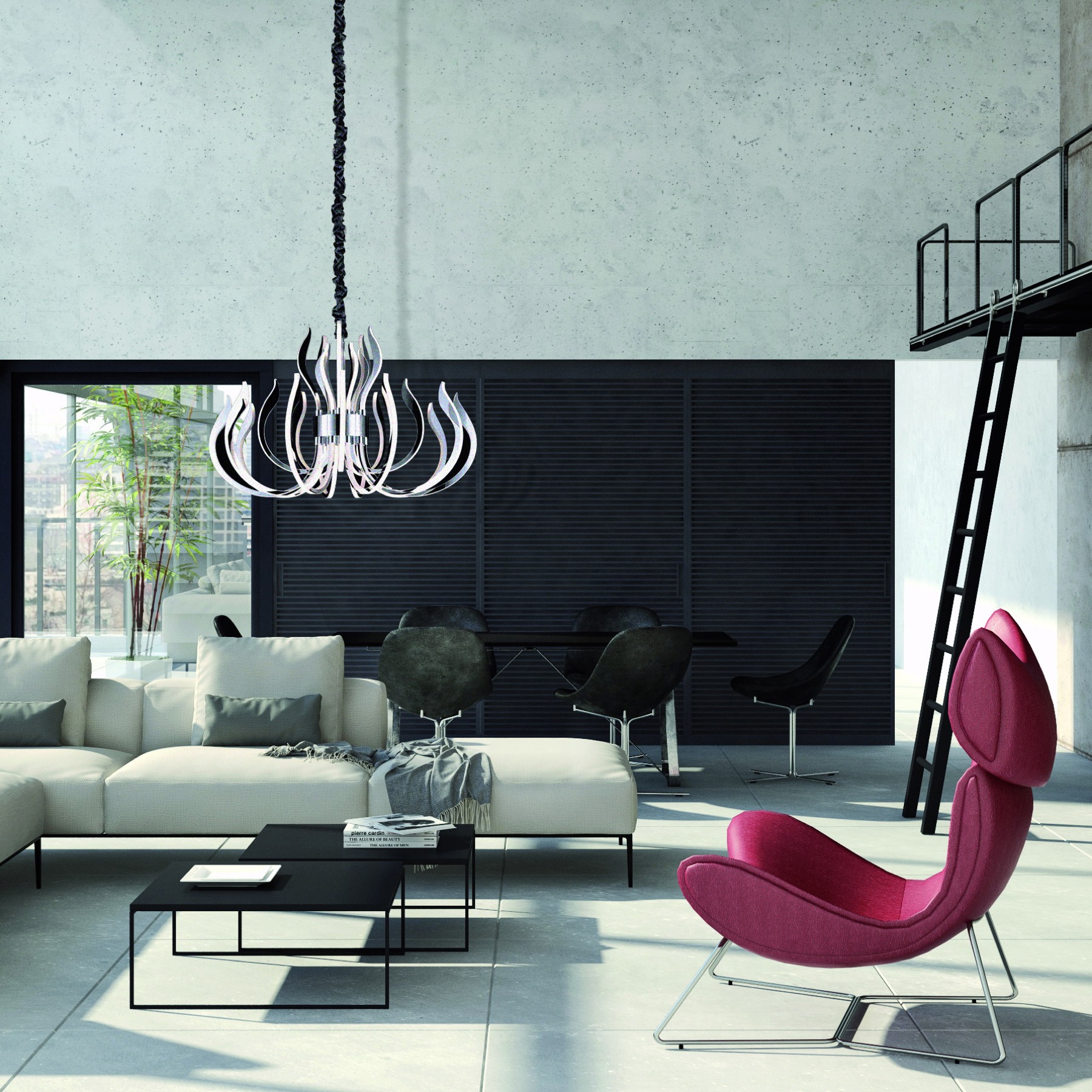 Подвесная светодиодная люстра Mantra Versailles 5560