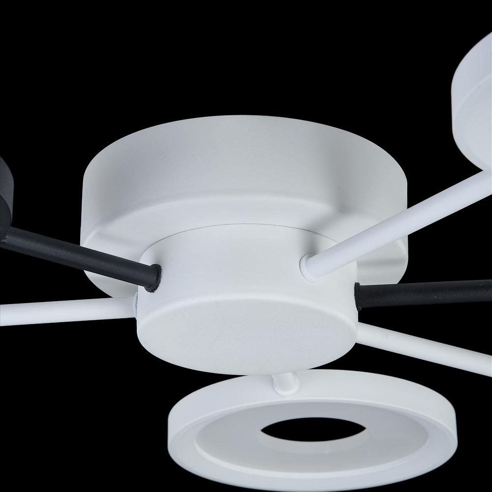 Потолочная светодиодная светодиодная люстра Maytoni Aprilia MOD809-CL-06-72-WB