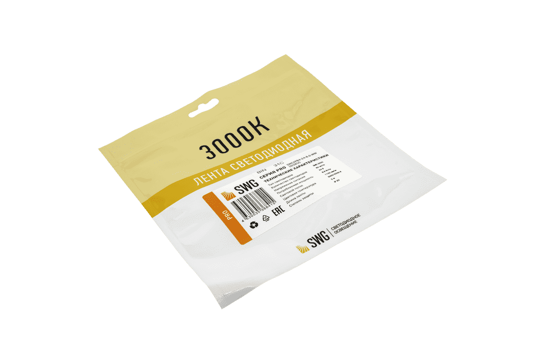 Светодиодная лента SWG SWG2P84-24-8.6-WW 005850