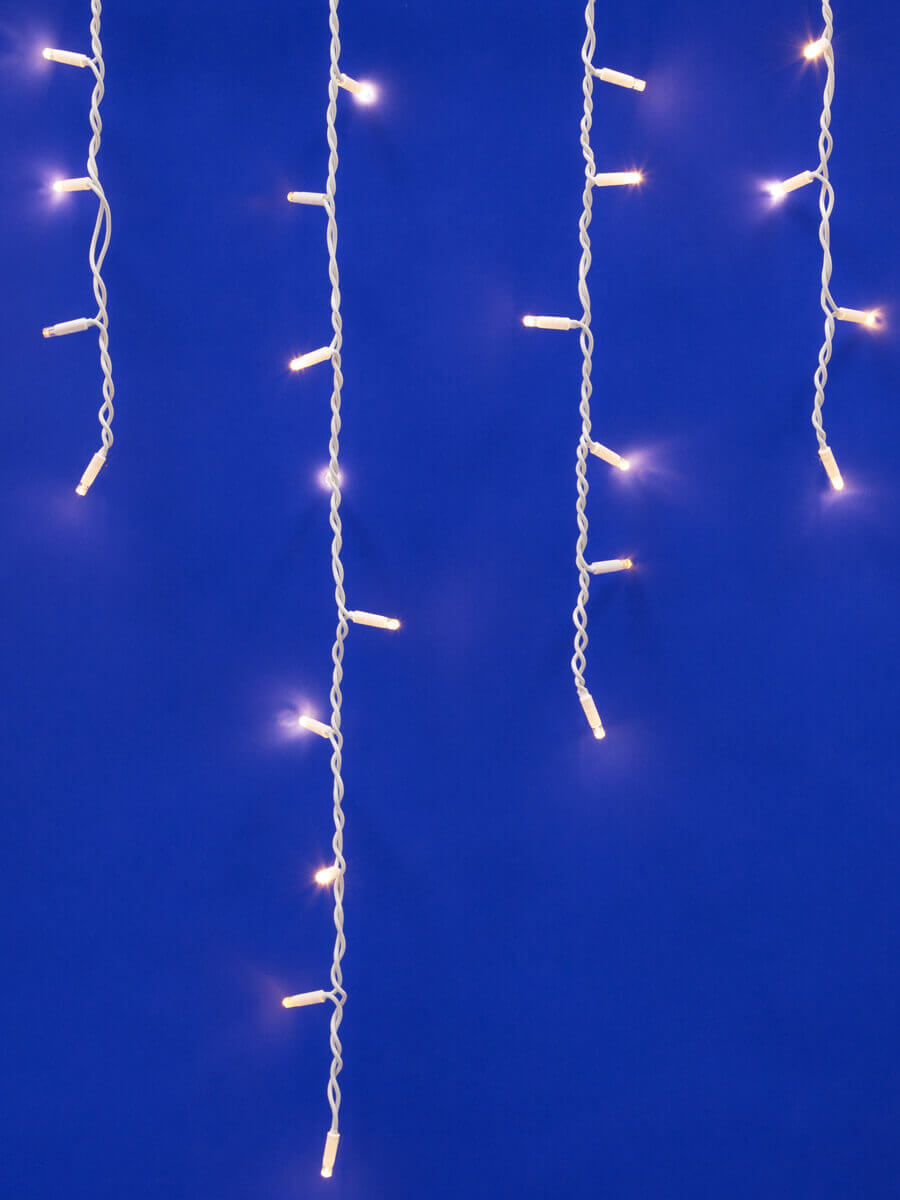 Уличная светодиодная гирлянда (UL-00001365) Uniel бахрома 230V теплый белый ULD-B3010-200/TWK WARMWHITE IP67