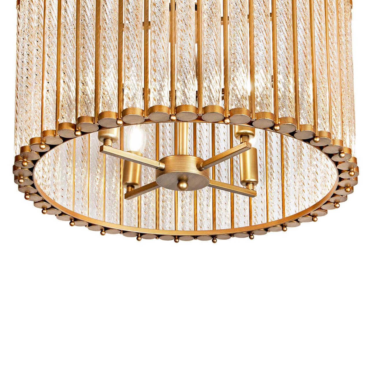 Подвесная люстра iLamp MD0266-4B Manhattan MD0266-4B Antique