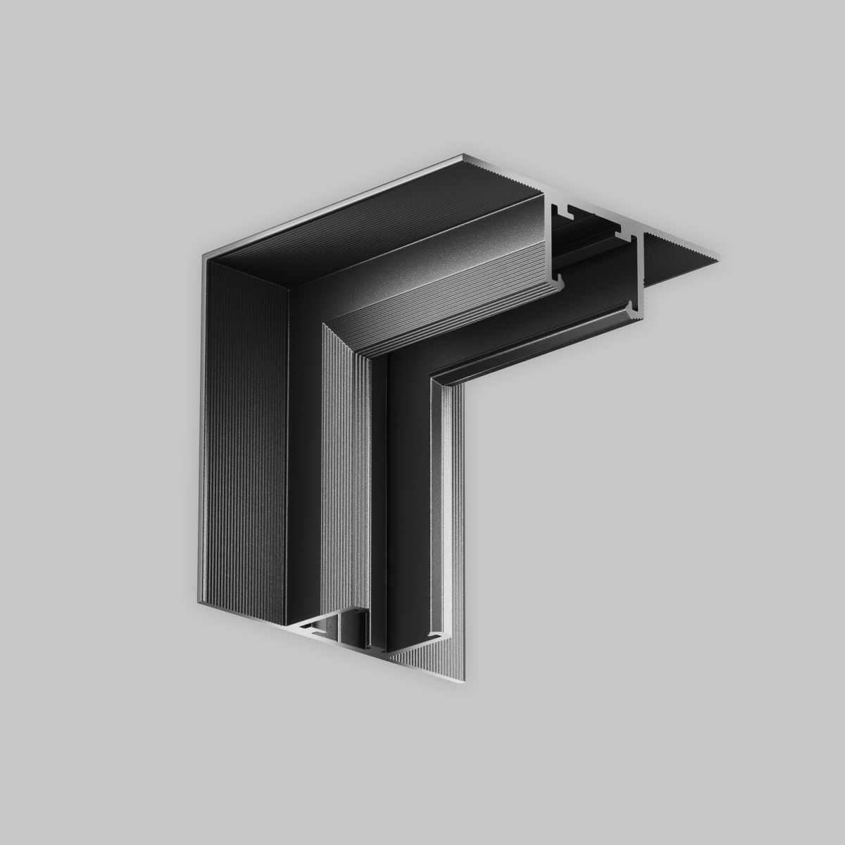 Коннектор угловой внутренний Exility X встраиваемый под ГКЛ 12,5мм Maytoni TRA239ICL-42.12B