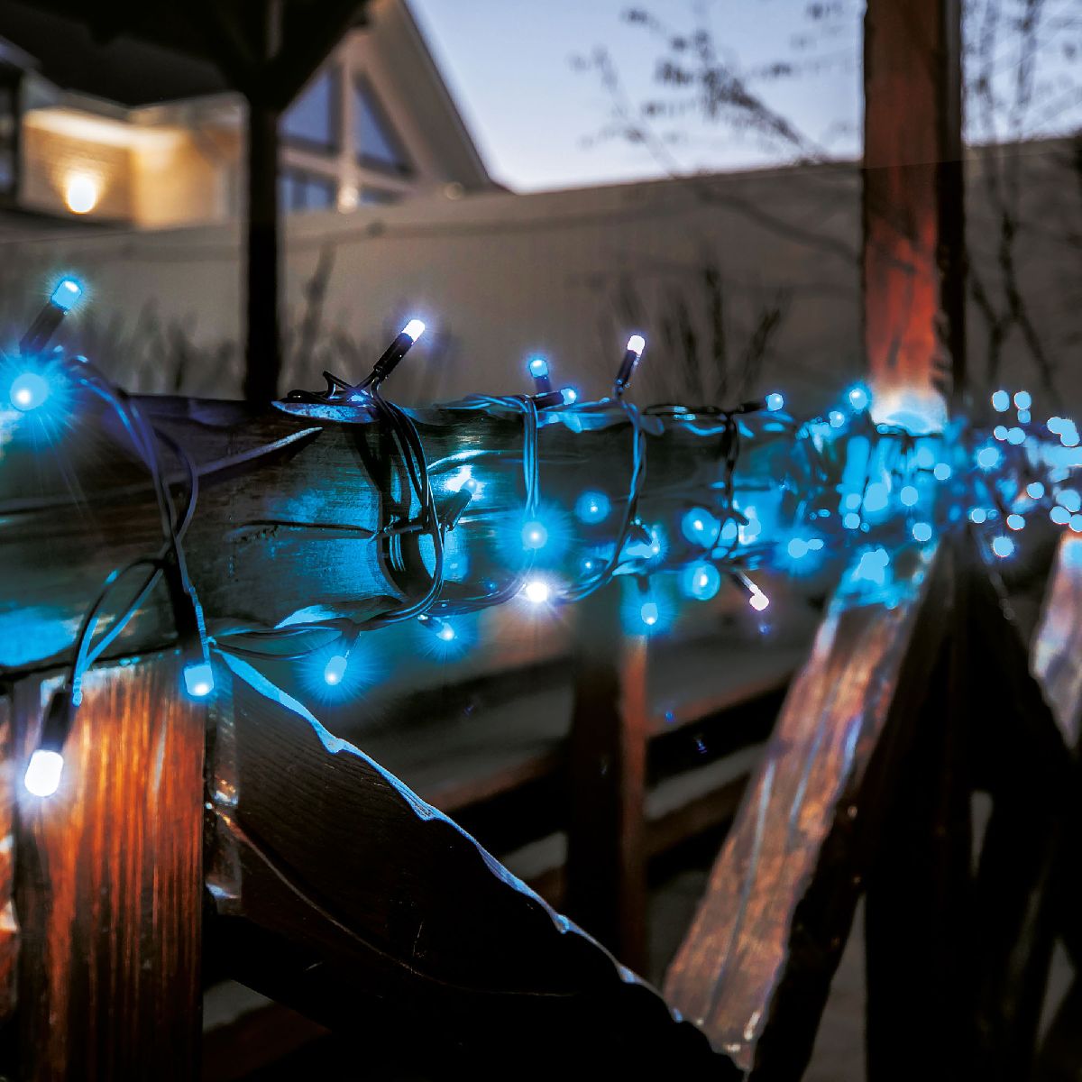 Уличная гирлянда Uniel ULD-S1000-120/TBK BLUE-WHITE IP67 UL-00010895