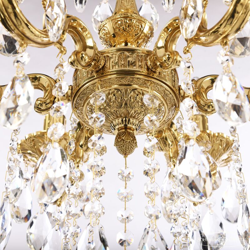 Подвесная люстра Bohemia Ivele Crystal Verona 72101/6/125 B G