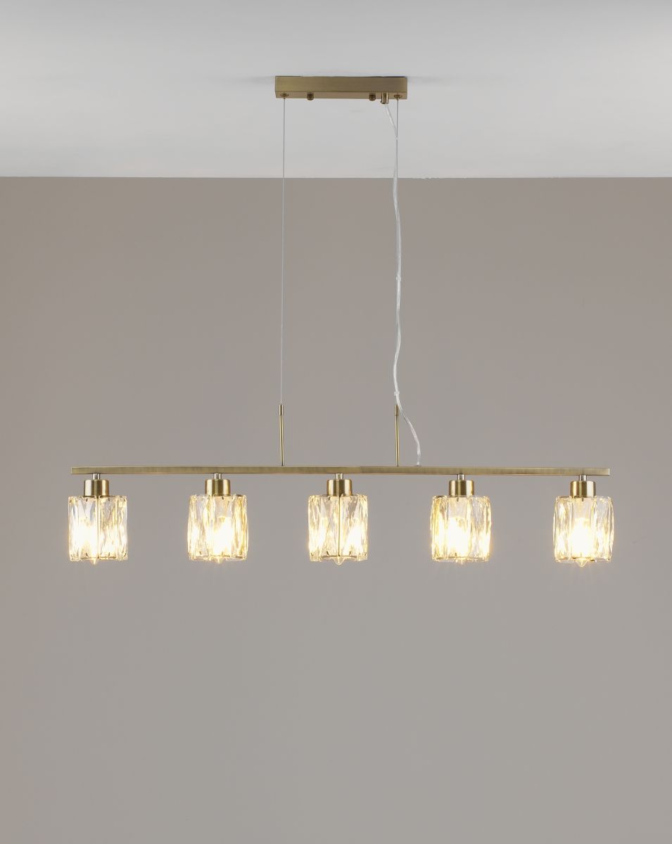 Подвесная люстра Moderli Prismique V11683-5P