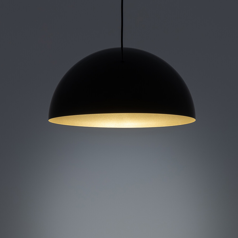 Подвесной светильник Nowodvorski Hemisphere Super S Black/Satine Gold 10694