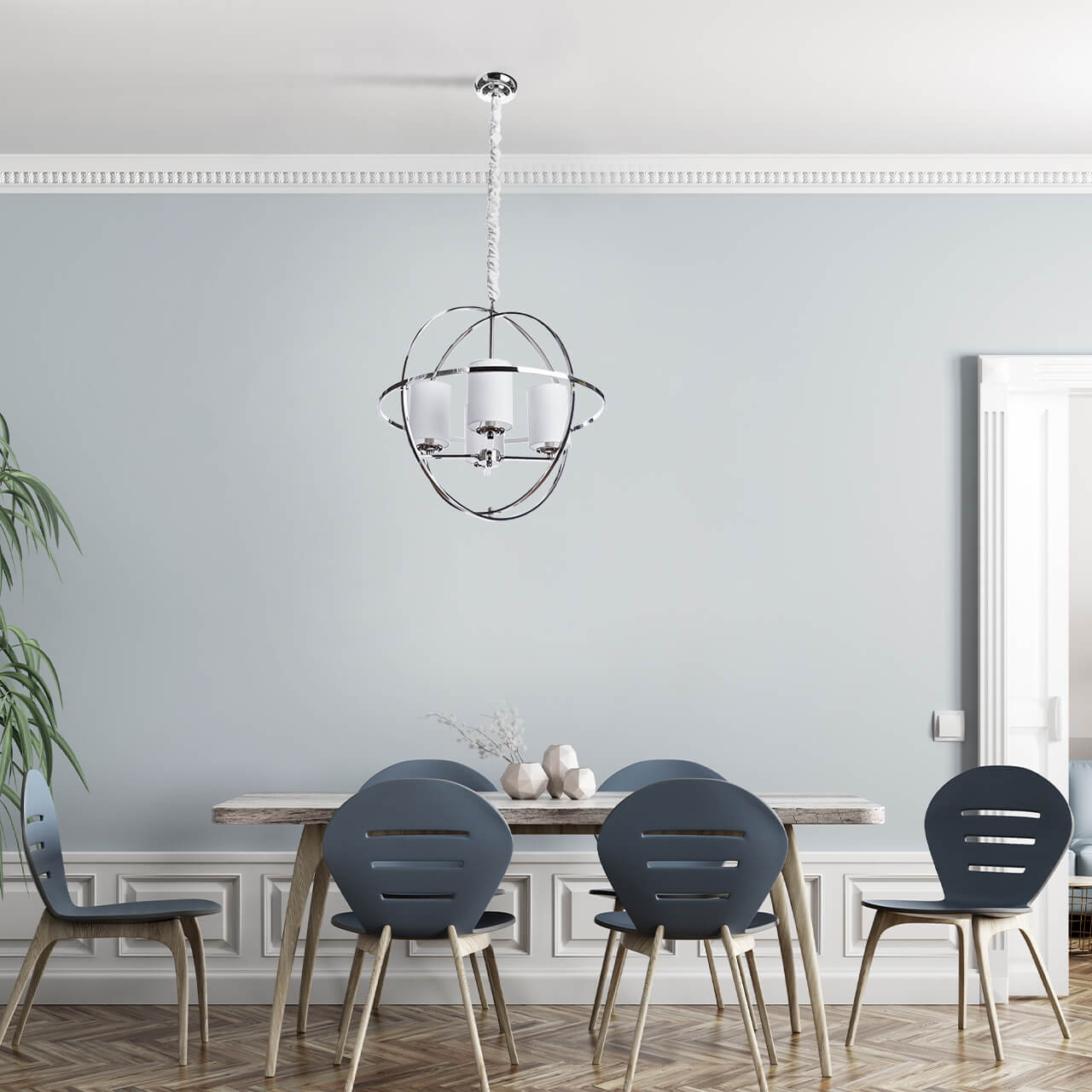 Подвесная люстра Divinare Spazio 1159/01 LM-4