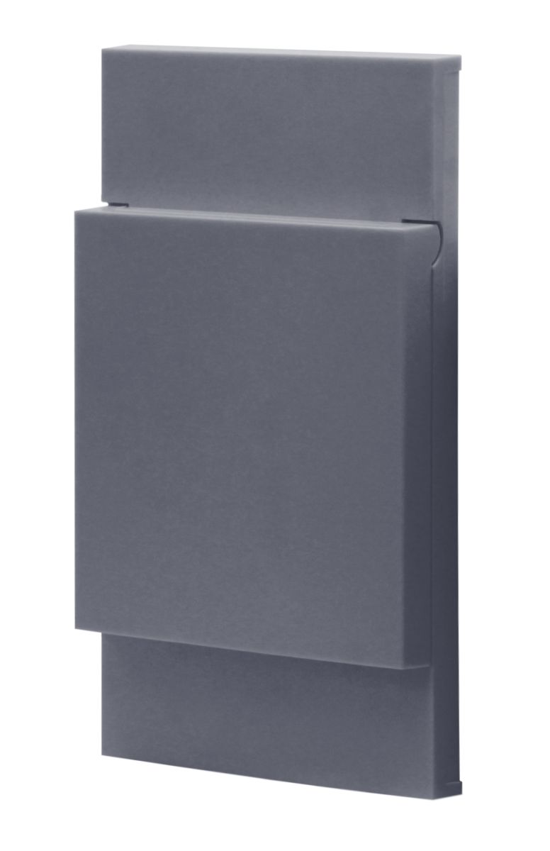 Накладка с крышкой на розетку с/з со шторками Meiton AL04P