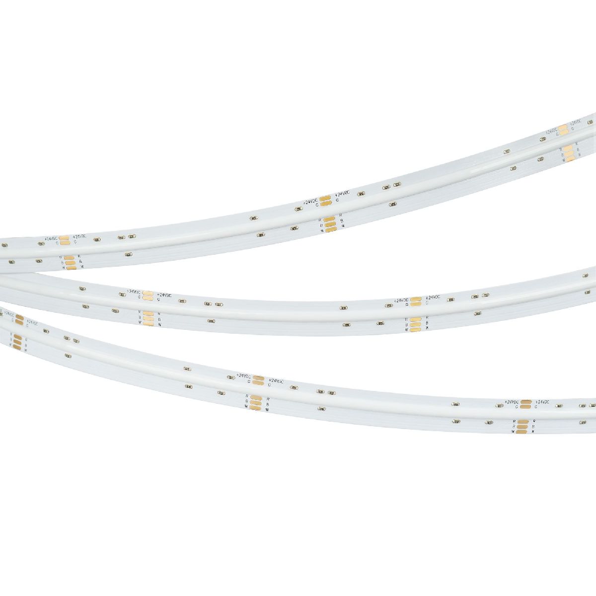 Светодиодная лента Arlight COB-X840-12mm 24V RGBW-MIX (16 W/m, IP20, 5m) 043880