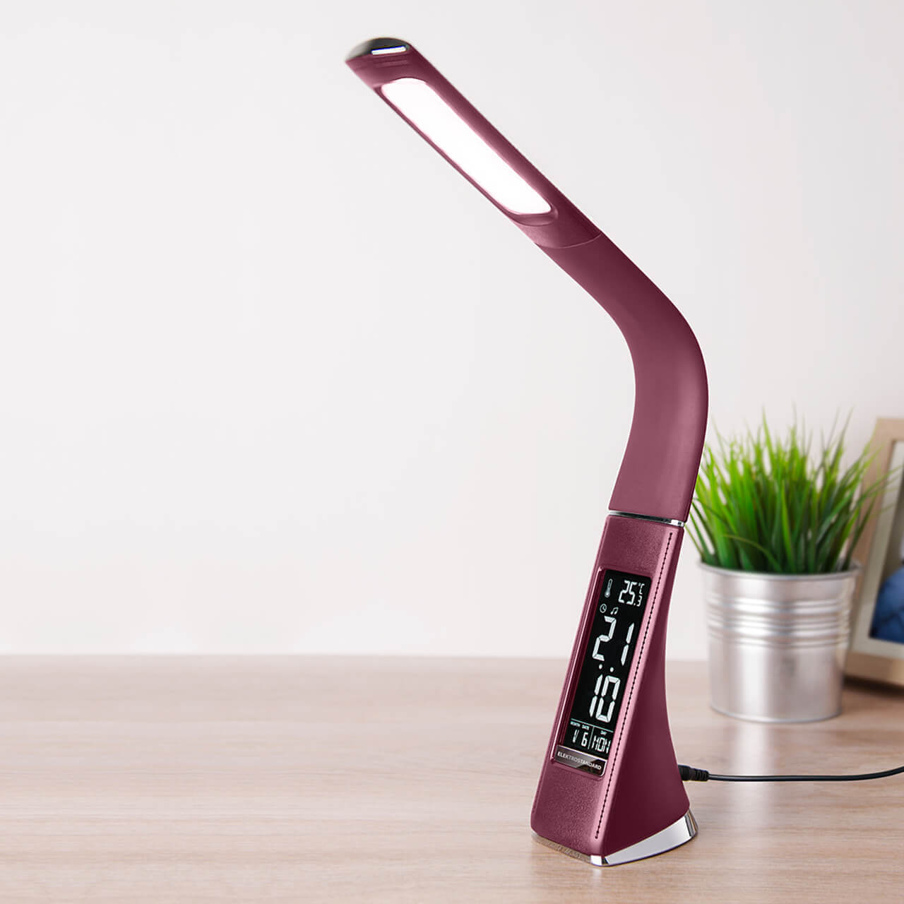 Настольная лампа Elektrostandard Elara бордовый 4690389111655