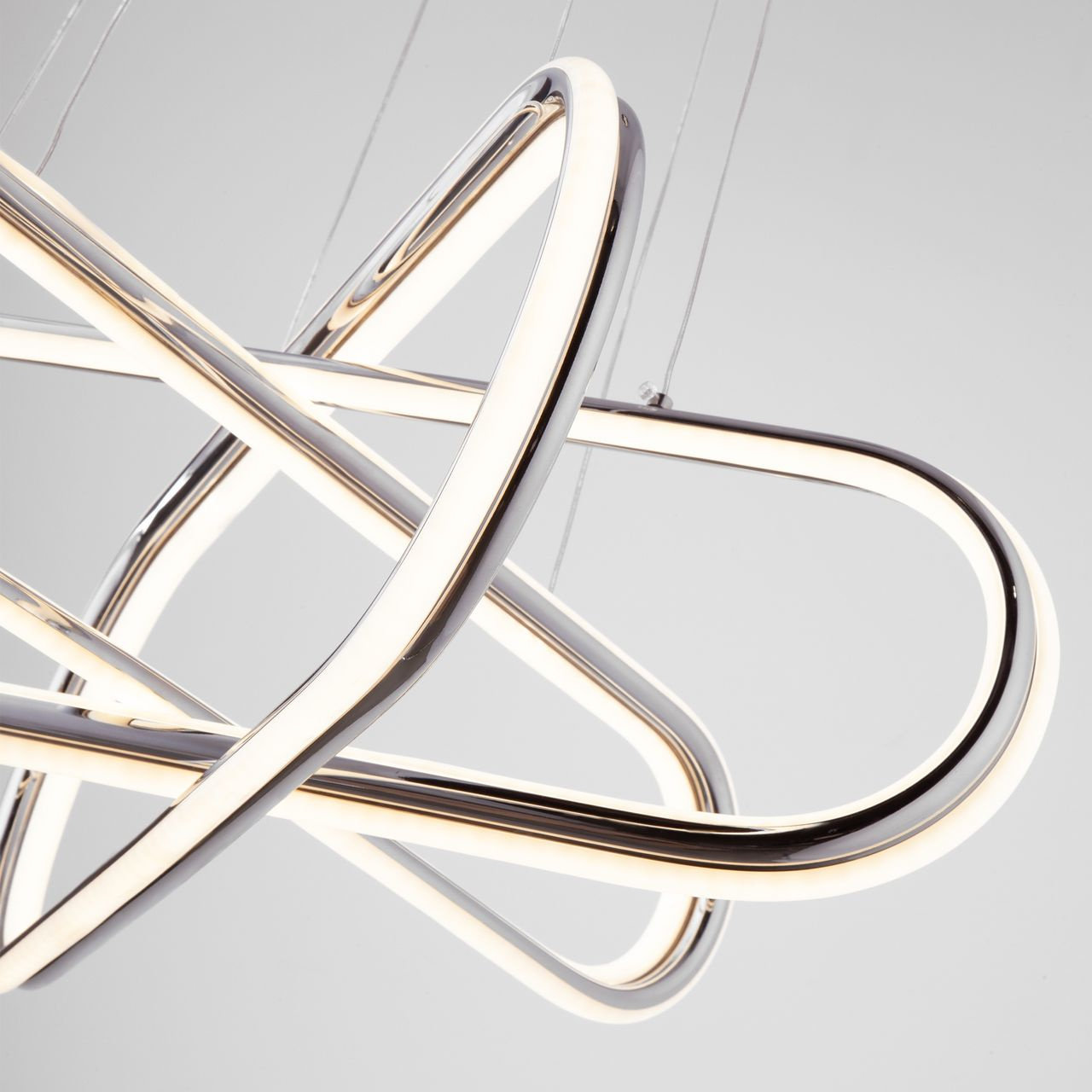 Подвесной светодиодный светильник Eurosvet Sorge 90172/6 хром