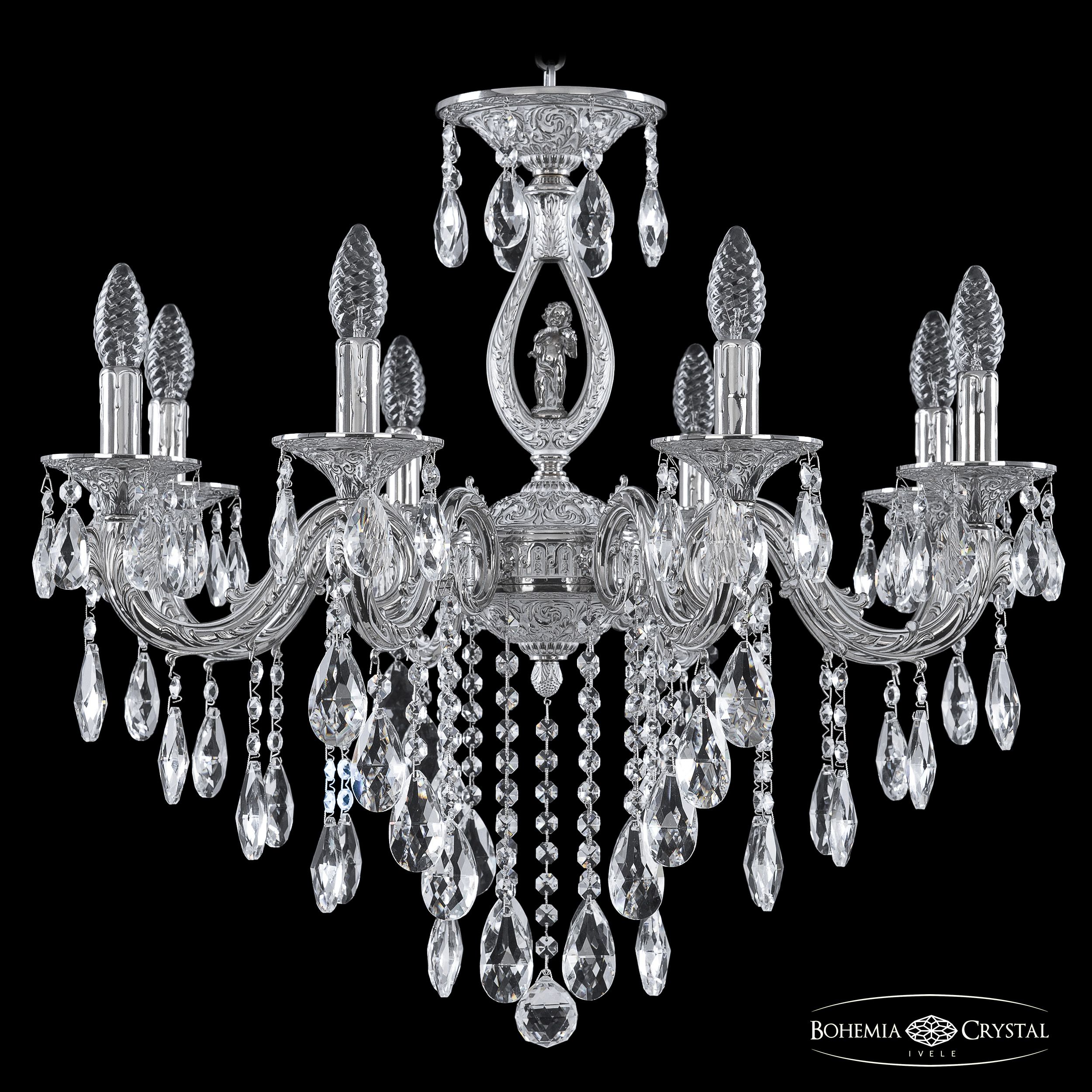 Подвесная люстра Bohemia Ivele Crystal Florence 71401/8/210 B NW FA4S