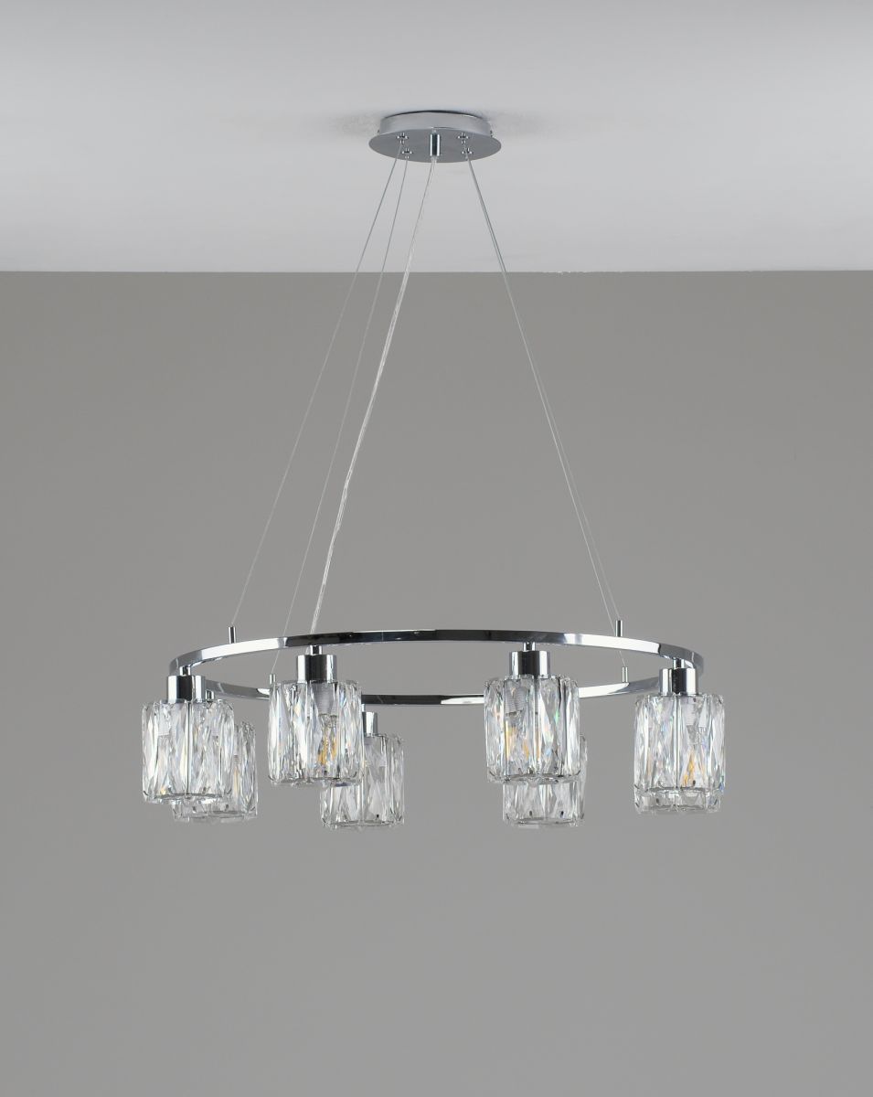 Подвесная люстра Moderli Prismique V11708-8P