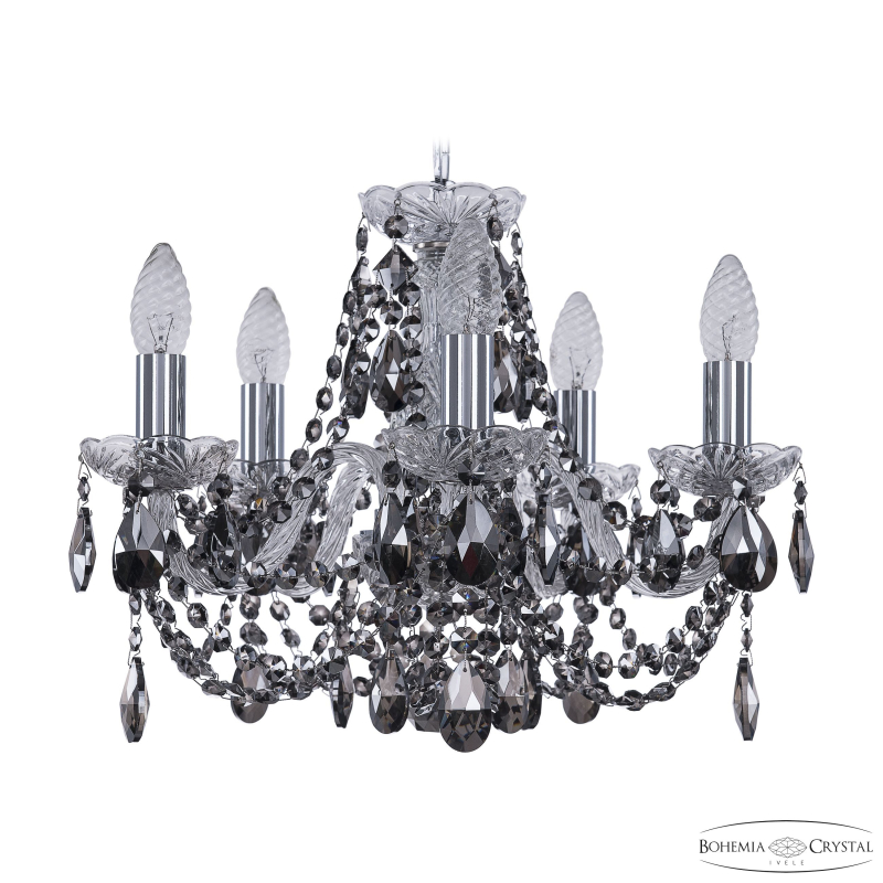 Подвесная люстра Bohemia Ivele Crystal 1406/5/141 Ni R781