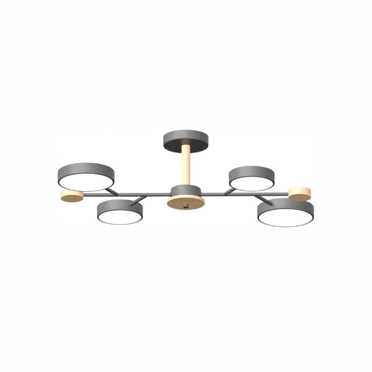 Люстра на штанге LED4U L3213-670 GR