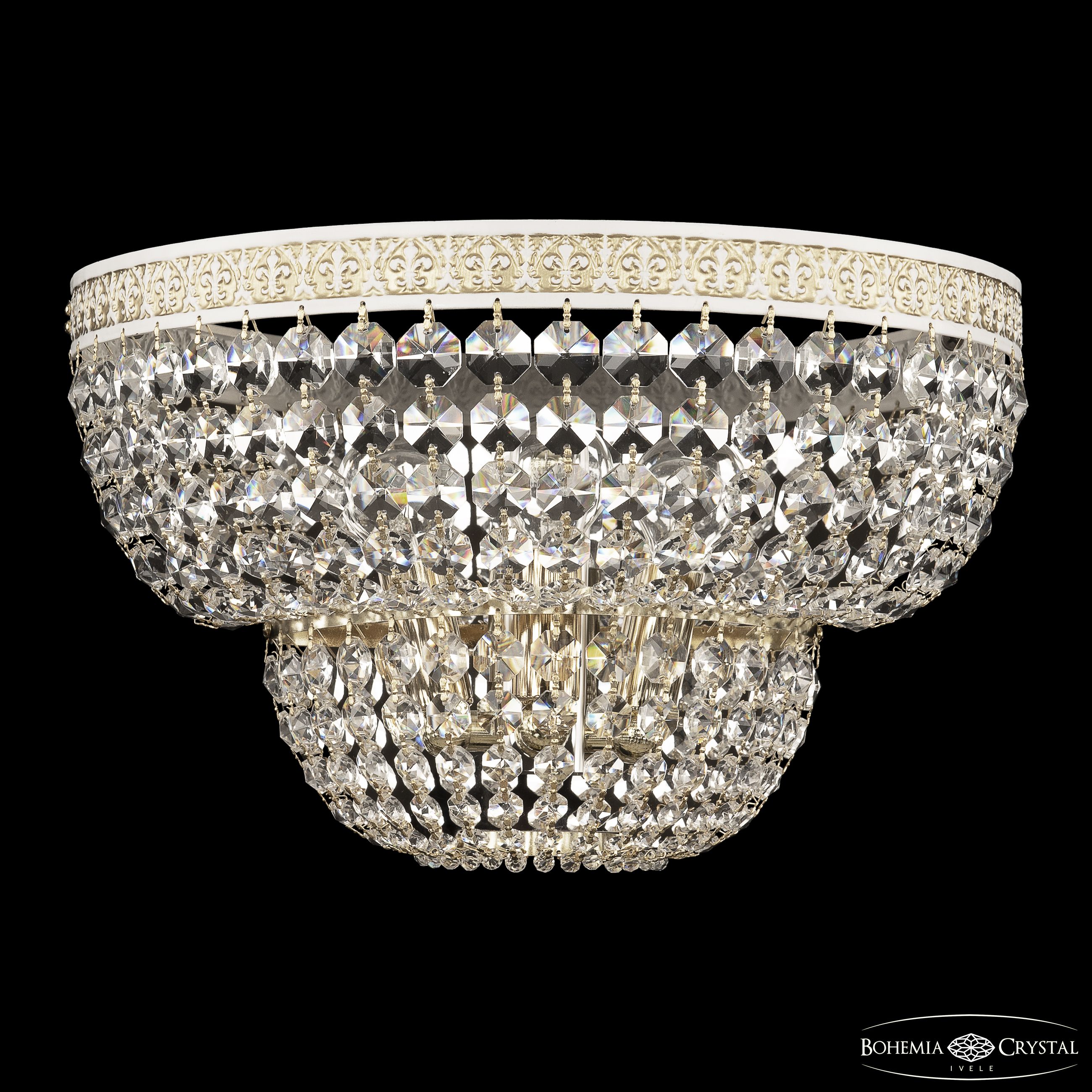 Настенный светильник Bohemia Ivele Crystal AL19101B/35FL WMG