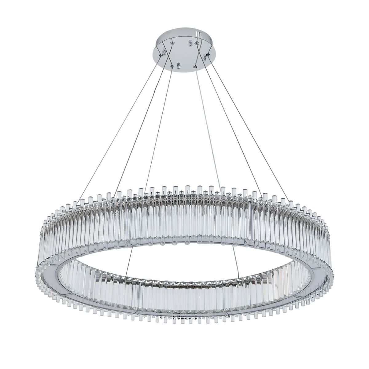 Подвесная люстра Indigo Grado 12056/B/1P Chrome V000196L