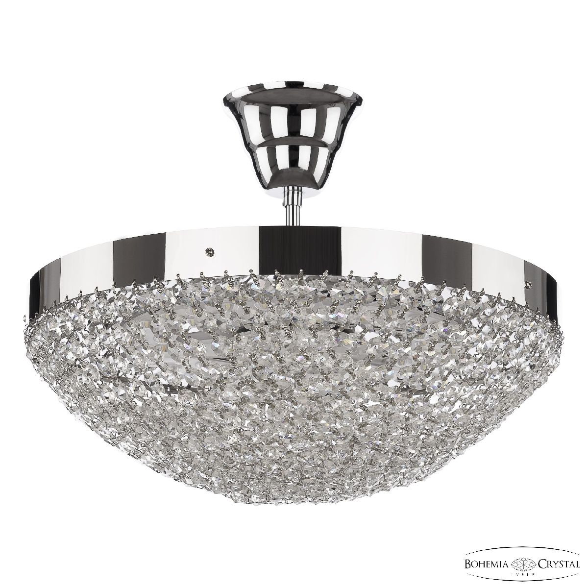 Потолочная люстра Bohemia Ivele Crystal 19321/35NZ/LED-DIM Ni