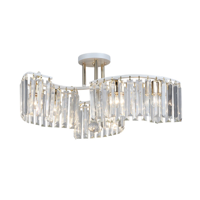 Потолочная люстра Wedo Light Iveya WD3549/6C-WT-FGD-CL