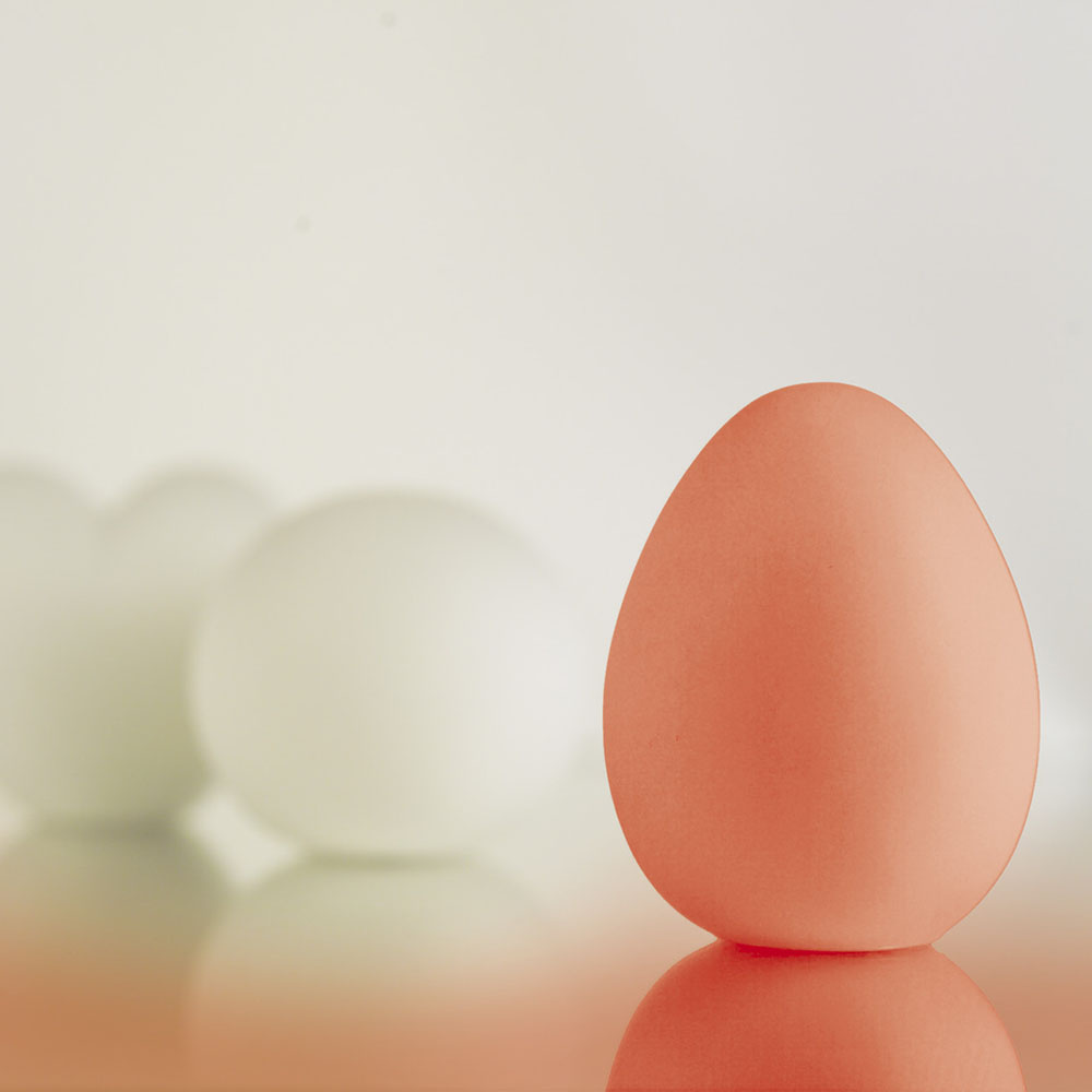 Настольная лампа разноцветная Paulmann Egg 3690