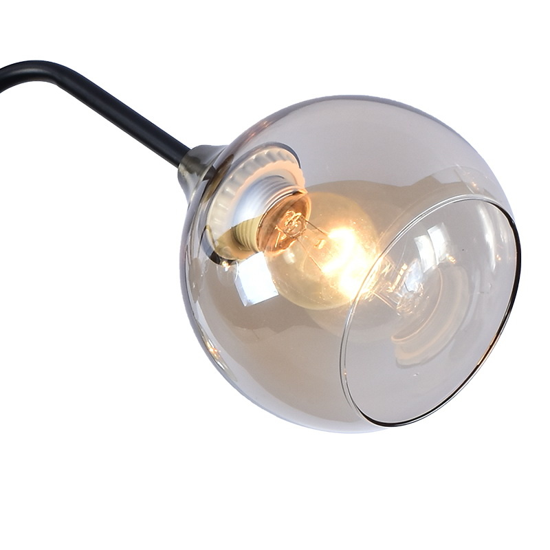 Люстра на штанге Reluce 01233-0.3-03 BK+AB