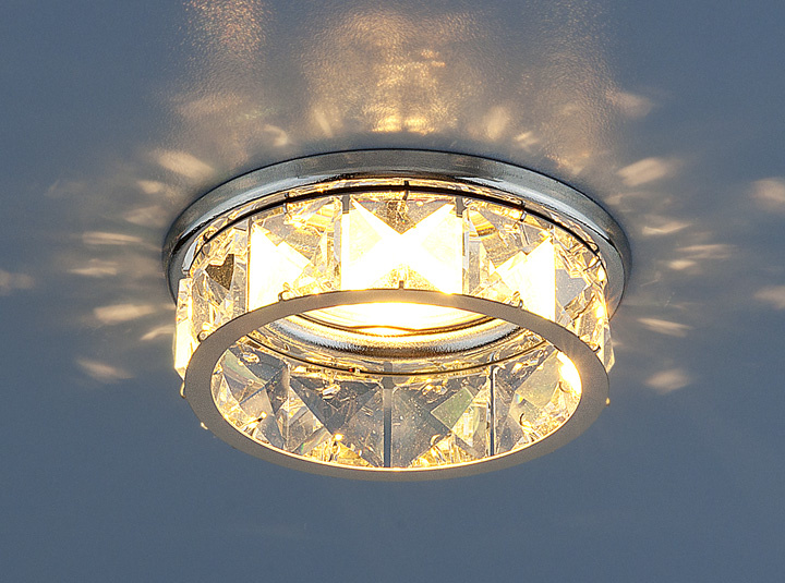 Встраиваемый светильник Elektrostandard 7275 MR16 CH/CL хром/прозрачный 4690389067037