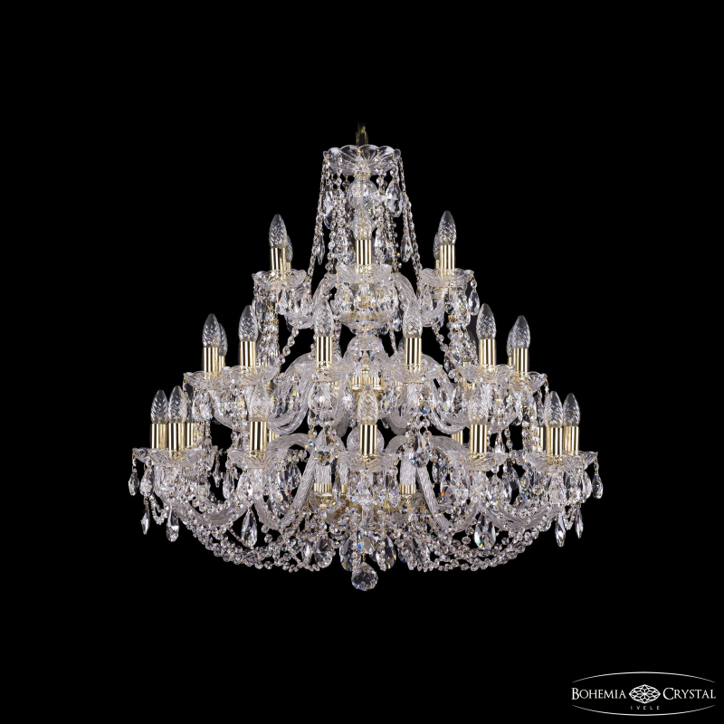 Подвесная люстра Bohemia Ivele Crystal 1406/12+12+6/300/3d G